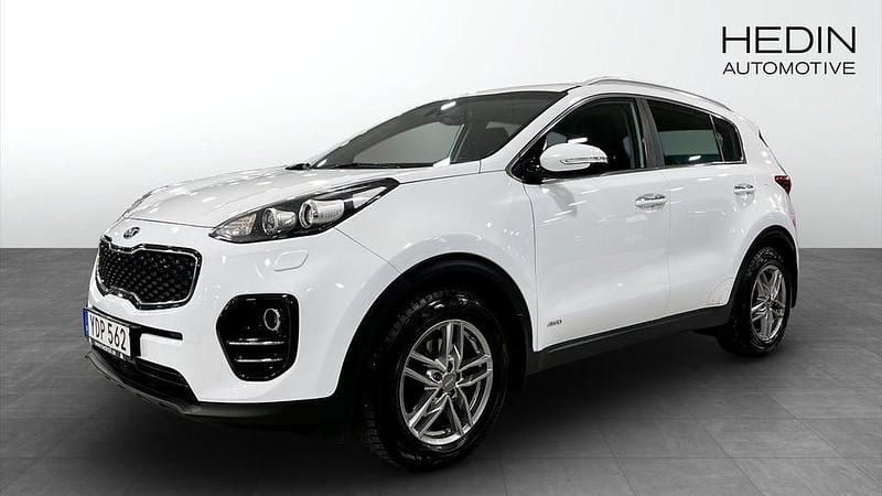 Vit Begagnad 2016 Kia Sportage SUV | 150 000 kr (Marknadspris) - Bild 1/4