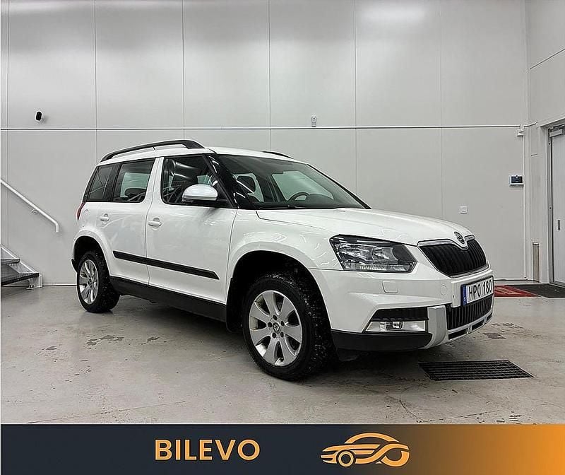 Vit Begagnad 2014 Skoda Yeti Outdoor SUV | 67 900 kr - Bild 1/4