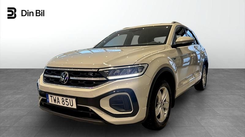 Begagnad VW T-Roc R-line 150 HK (110 kW) 2024 Ljusgrå SUV