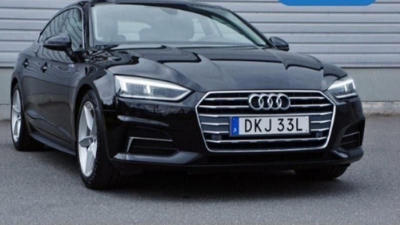 Svart Begagnad 2019 Audi A5 Sportback Proline Halvkombi | 240 000 kr (Superpris) - Bild 1/4