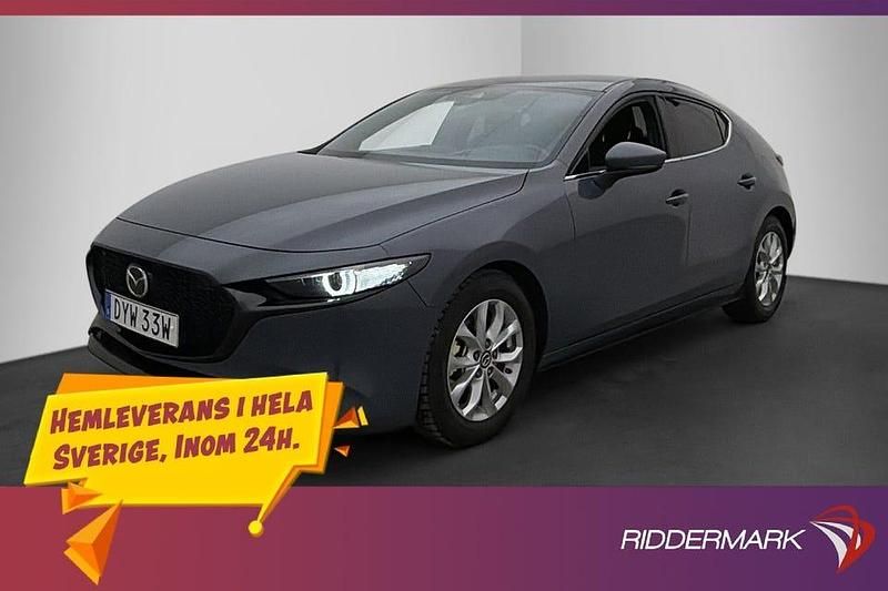 Begagnad Mazda 3 122 HK (89 kW) 2019 Grå Halvkombi