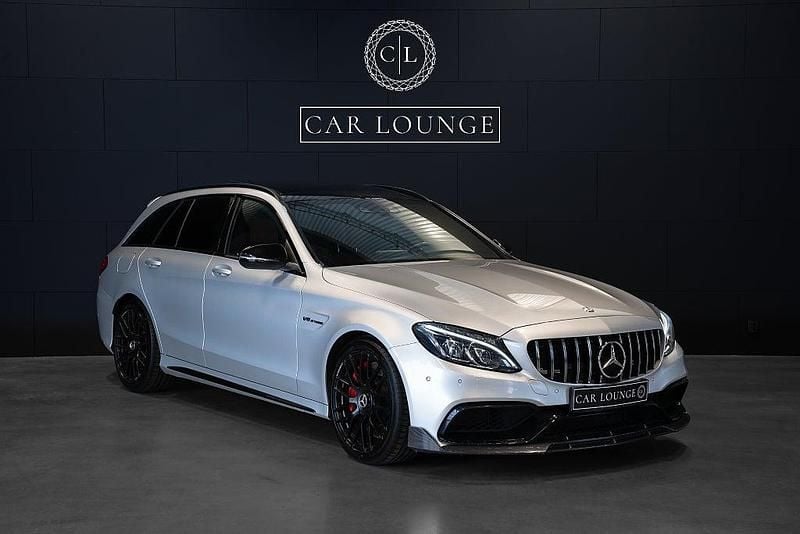 Begagnad Mercedes C63S AMG 510 HK (375 kW) 2016 Iridiumsilver metallic Kombi
