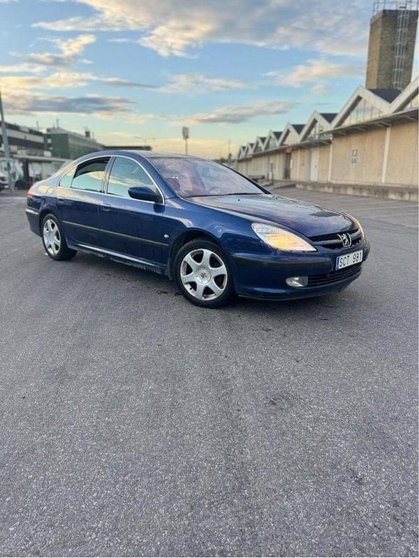 Blå Begagnad 2001 Peugeot 607 Sedan | 30 000 kr - Bild 1/4