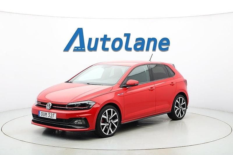 Begagnad VW Polo GTI 200 HK (147 kW) 2019 Flash red Halvkombi