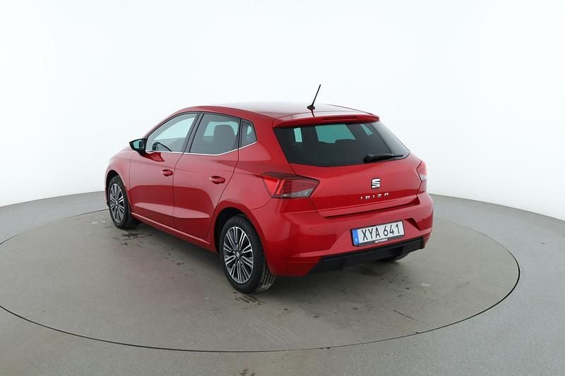 Begagnad Seat Ibiza Beats 116 HK (85 kW) 2018 Röd Halvkombi