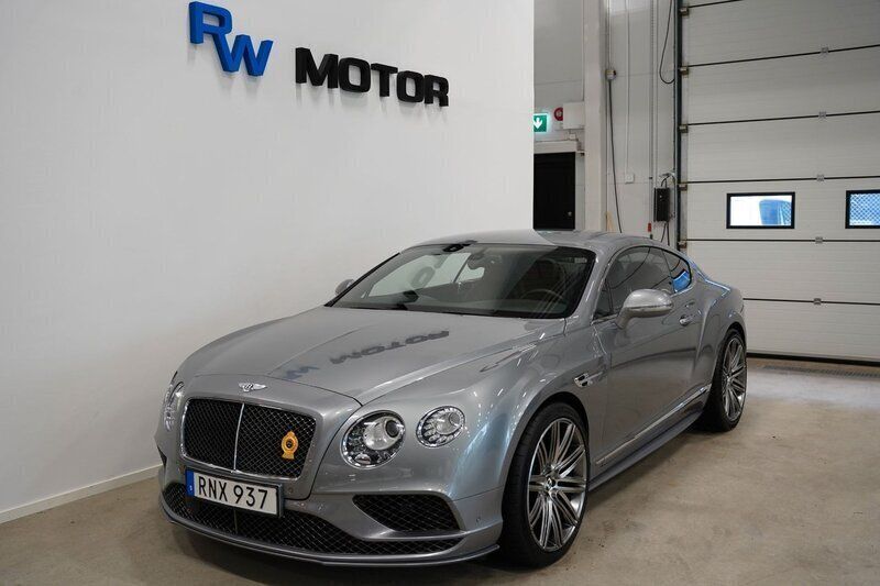 Silver Begagnad 2015 Bentley Continental GT Mulliner Sportkupé | 999 800 kr - Bild 1/4