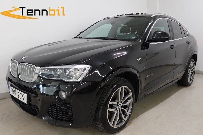 Svart Begagnad 2015 BMW X4 M Sport SUV | 279 900 kr - Bild 1/4