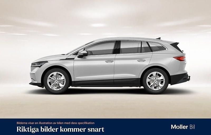 Begagnad Skoda Enyaq iV 210 kW (286 HK) 2025 Moon white metallic SUV