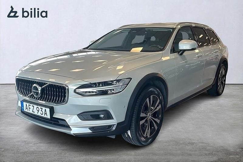 Vit Begagnad 2021 Volvo V90 CC Kombi | 319 900 kr (Marknadspris) - Bild 1/3