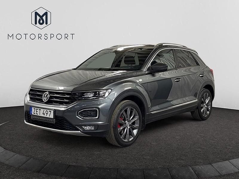 Grå metallic Begagnad 2018 VW T-Roc GT SUV | 234 900 kr (Marknadspris) - Bild 1/3