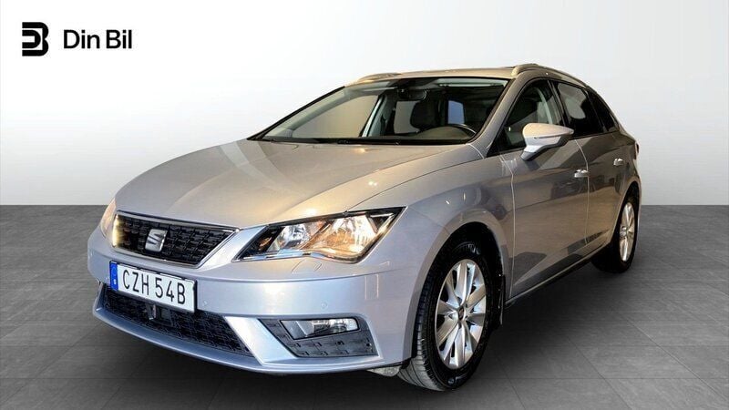 Silver Begagnad 2019 Seat Leon Style Kombi | 159 900 kr (Marknadspris) - Bild 1/4