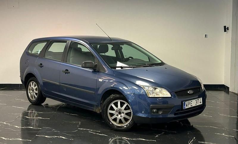 Begagnad Ford Focus 116 HK (85 kW) 2005 Blå Kombi