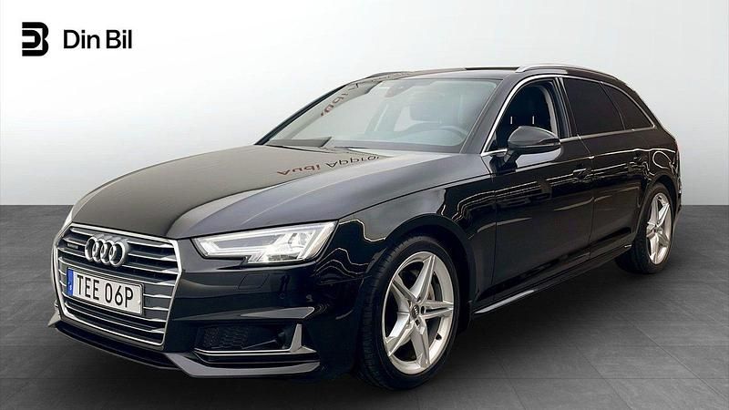 Brilliantsvart Begagnad 2019 Audi A4 Sport Kombi | 249 000 kr (Marknadspris) - Bild 1/4