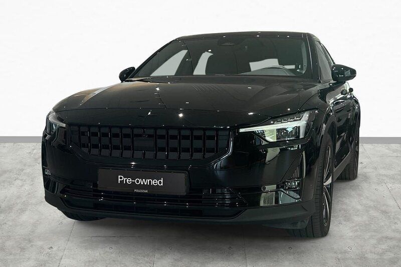 Svart Begagnad 2021 Polestar 2 Long Range Single Motor Sedan | 379 900 kr (Dyr) - Bild 1/3