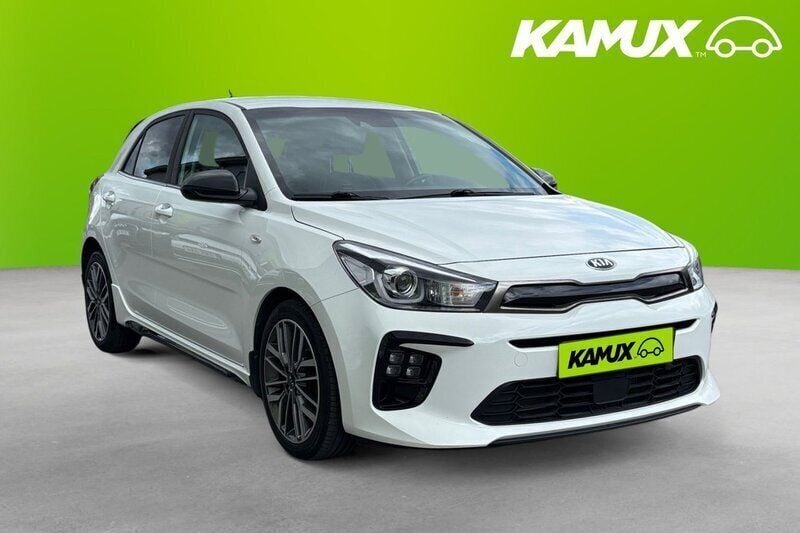 Vit (okänd) Begagnad 2019 Kia Rio GT-Line Halvkombi | 168 900 kr (Marknadspris) - Bild 1/4