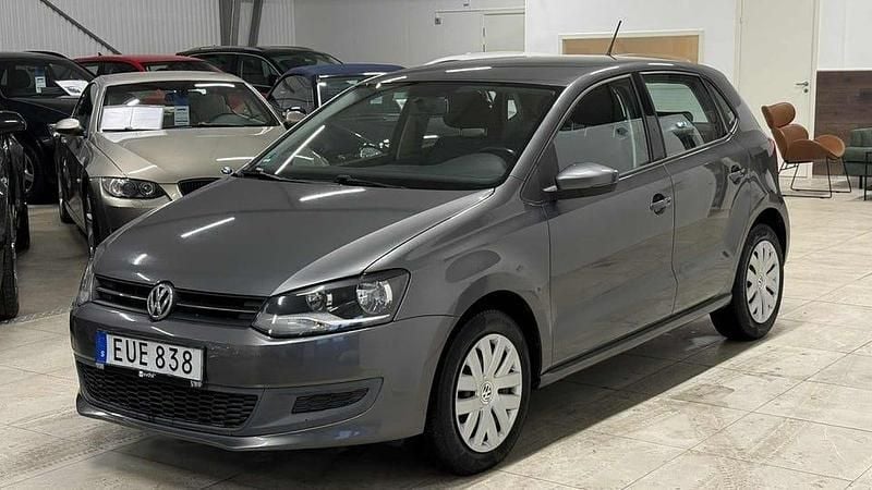 Begagnad VW Polo 86 HK (63 kW) 2009 Mörkgrå Halvkombi