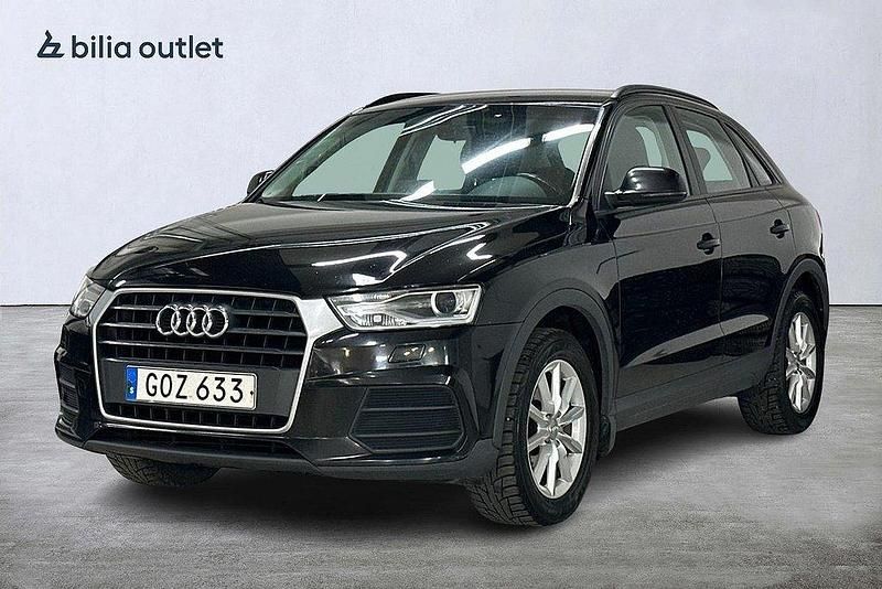Svart Begagnad 2016 Audi Q3 SUV | 99 900 kr - Bild 1/4