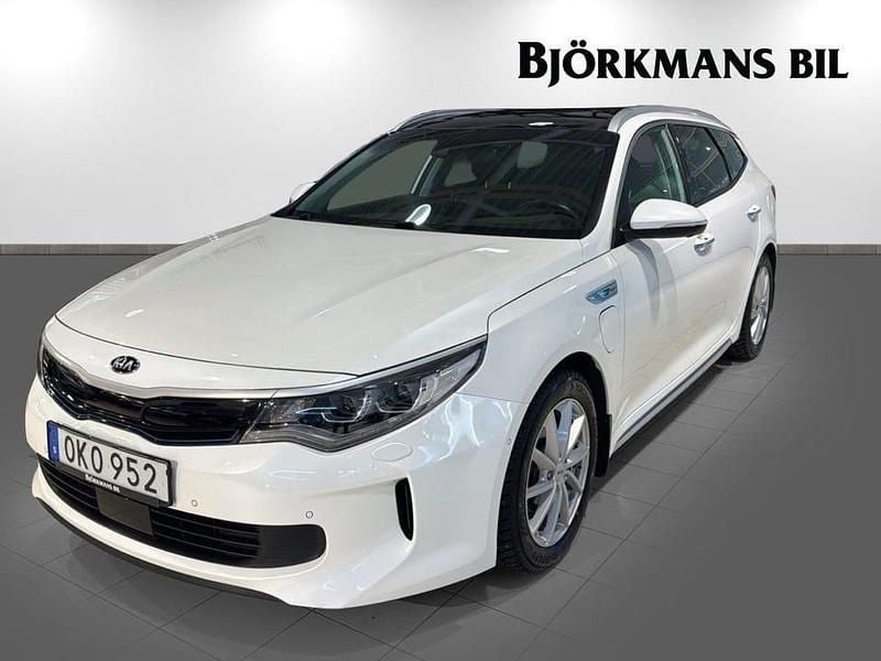 Begagnad Kia Optima Advance 156 HK (114 kW) 2018 Vit Kombi