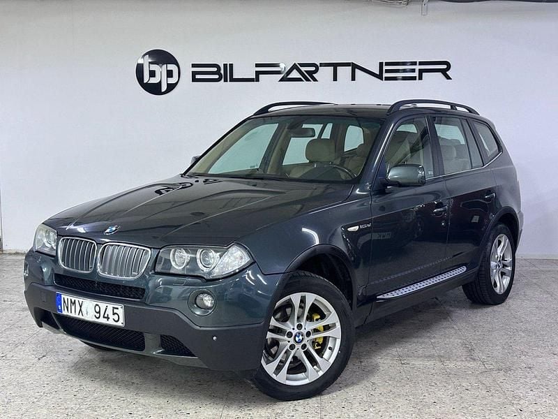 Mörkgrön Begagnad 2007 BMW X3 Advantage SUV | 59 900 kr (Bra pris) - Bild 1/4