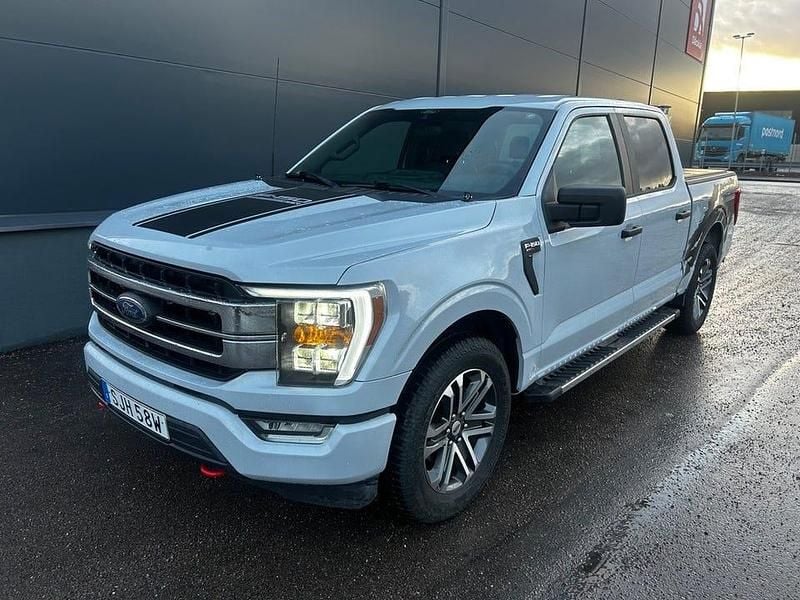 Vit Begagnad 2022 Ford F-150 XLT Pickup | 399 900 kr - Bild 1/4
