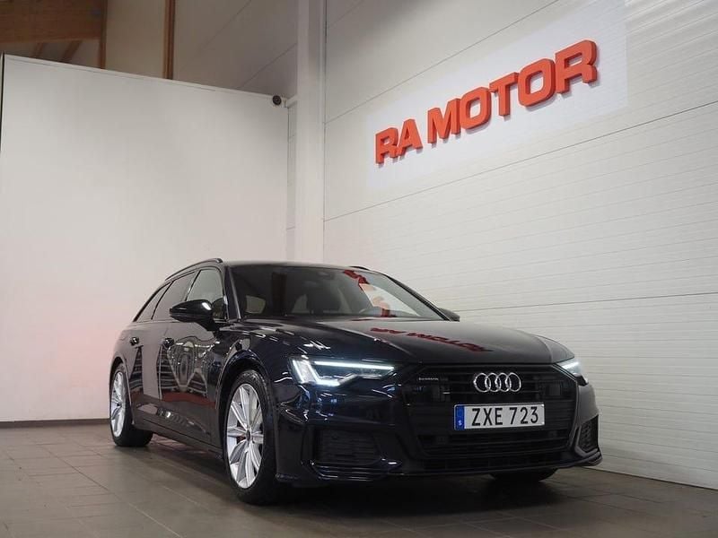 Blå metallic Begagnad 2020 Audi A6 S-Line Kombi | 374 900 kr (Bra pris) - Bild 1/4