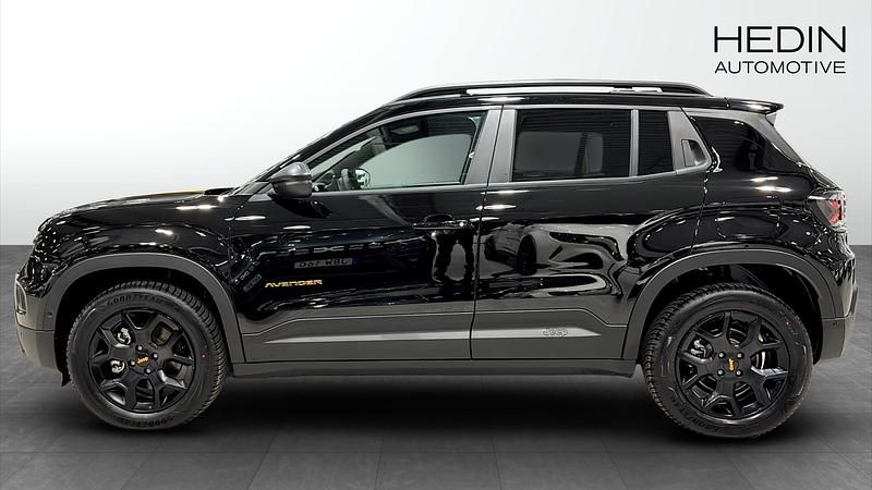 Ny Jeep Avenger North 136 HK (100 kW) 2025 Svart SUV