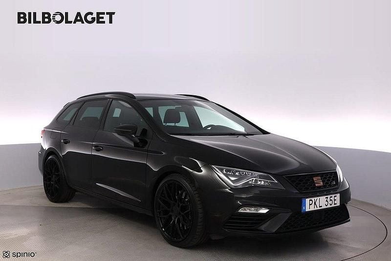 Svart Begagnad 2019 Cupra Leon Kombi | 289 800 kr (Marknadspris) - Bild 1/4