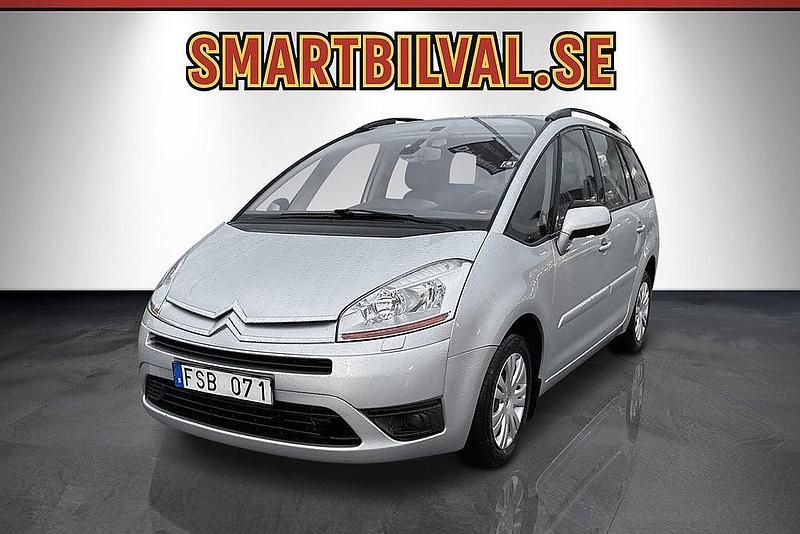 Silver Begagnad 2010 Citroën Grand C4 Picasso Minibuss | 39 900 kr (Marknadspris) - Bild 1/3