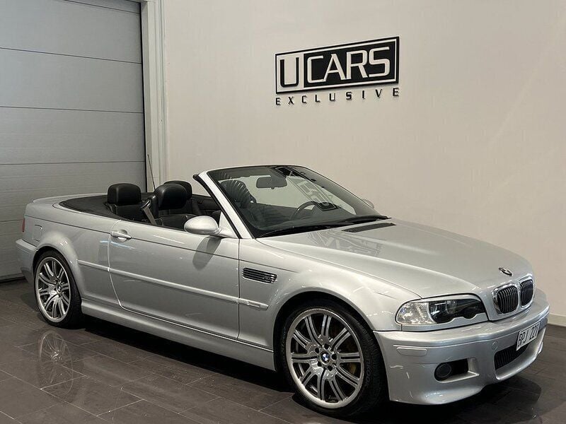 Silver Begagnad 2004 BMW M3 Cabriolet Exclusive Cab | 369 500 kr - Bild 1/4