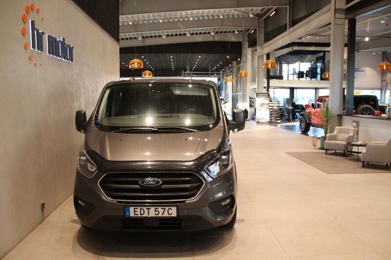 Grå Begagnad 2020 Ford Transit Custom Van | 299 000 kr - Bild 1/4