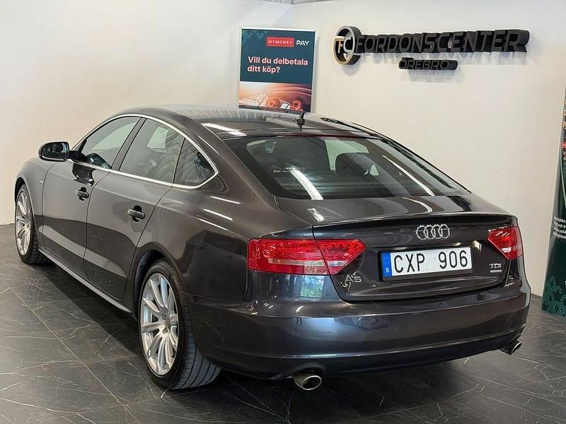 Begagnad Audi A5 Sportback S-Line 240 HK (176 kW) 2011 Grå Halvkombi