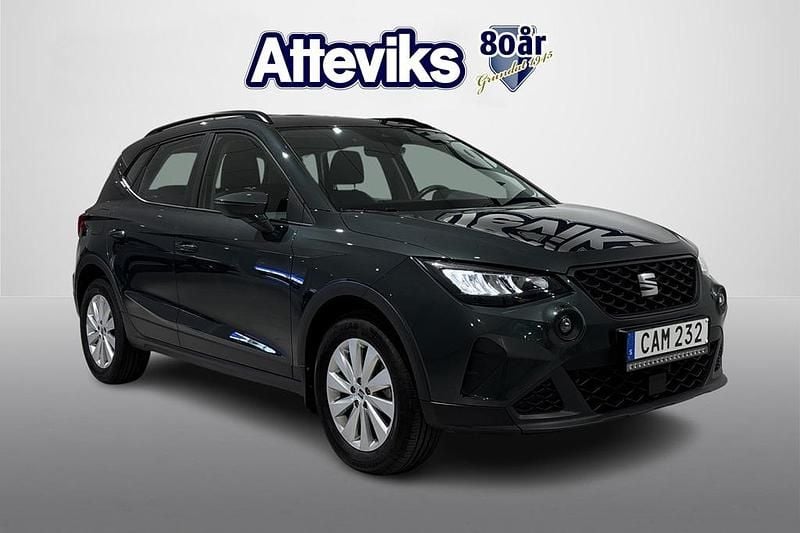 Mörkgrön Begagnad 2021 Seat Arona Style SUV | 169 900 kr (Bra pris) - Bild 1/4