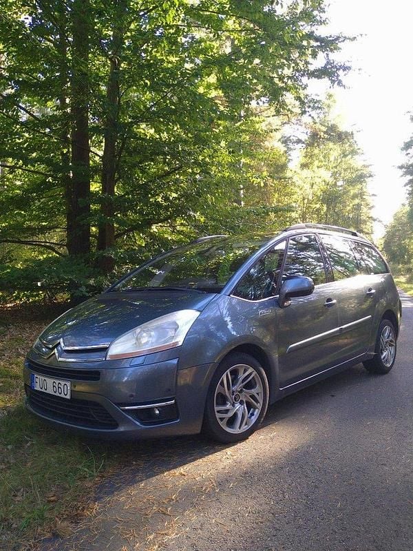 Grå Begagnad 2007 Citroën Grand C4 Picasso Exclusive Minibuss | 45 000 kr - Bild 1/4