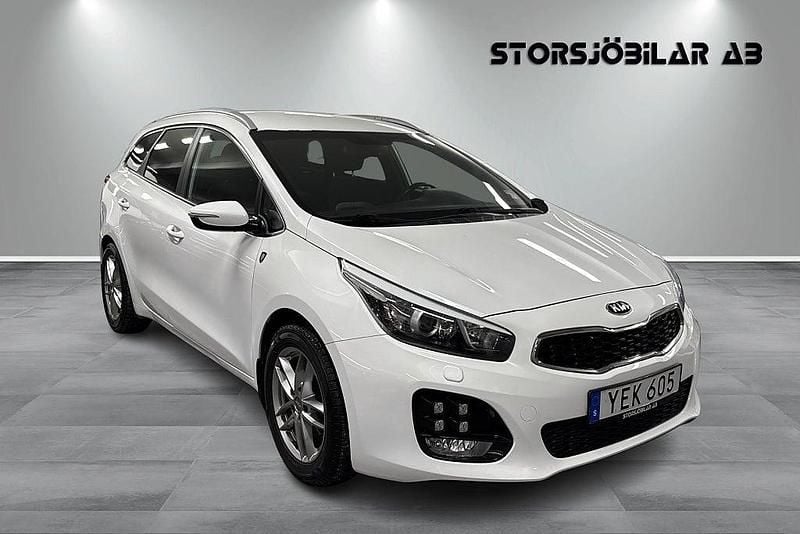 Begagnad Kia Ceed Sportswagon GT-Line 136 HK (100 kW) 2016 Vit Kombi