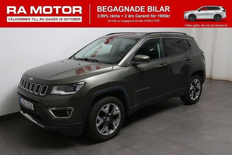 Grön Begagnad 2018 Jeep Compass Limited SUV | 149 900 kr - Bild 1/3