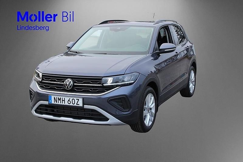 Grå Ny 2026 VW T-Cross SUV | 335 700 kr (Lite dyr) - Bild 1/4