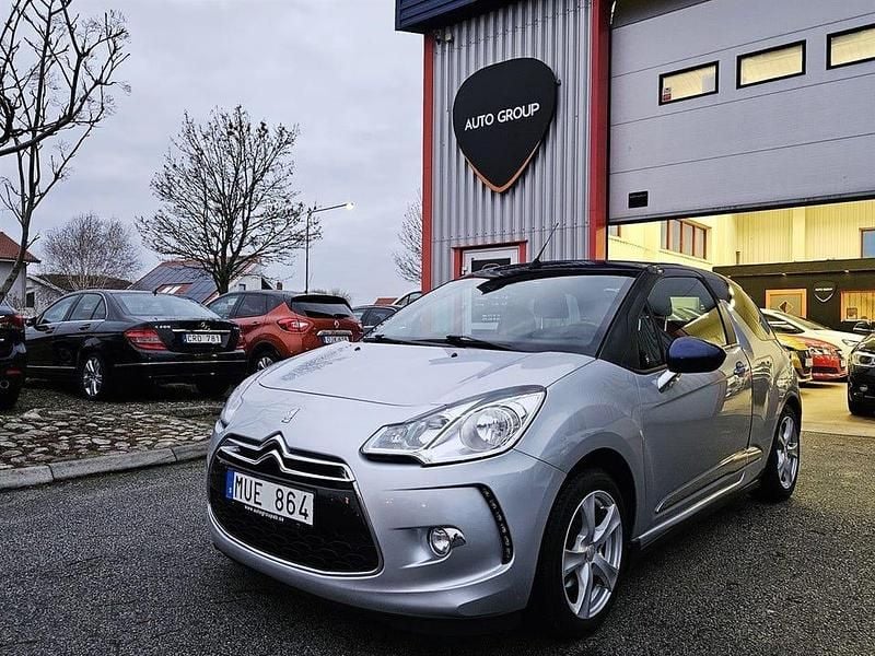 Silver Begagnad 2013 Citroën DS3 Cab | 69 900 kr (Lite dyr) - Bild 1/4