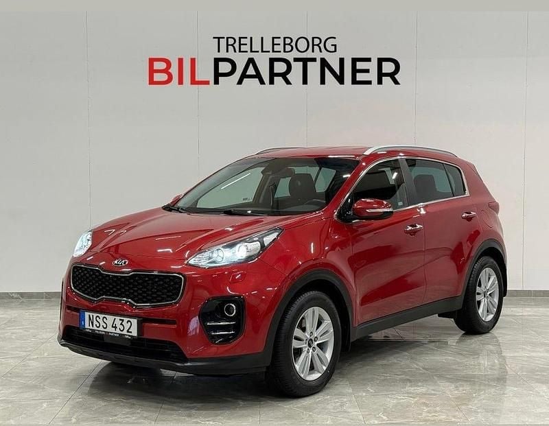 Begagnad Kia Sportage Advance 141 HK (103 kW) 2017 Röd SUV
