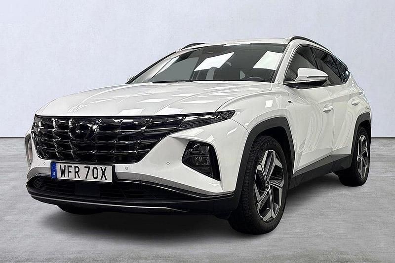 Vit Begagnad 2020 Hyundai Tucson SUV | 289 900 kr (Lite dyr) - Bild 1/4