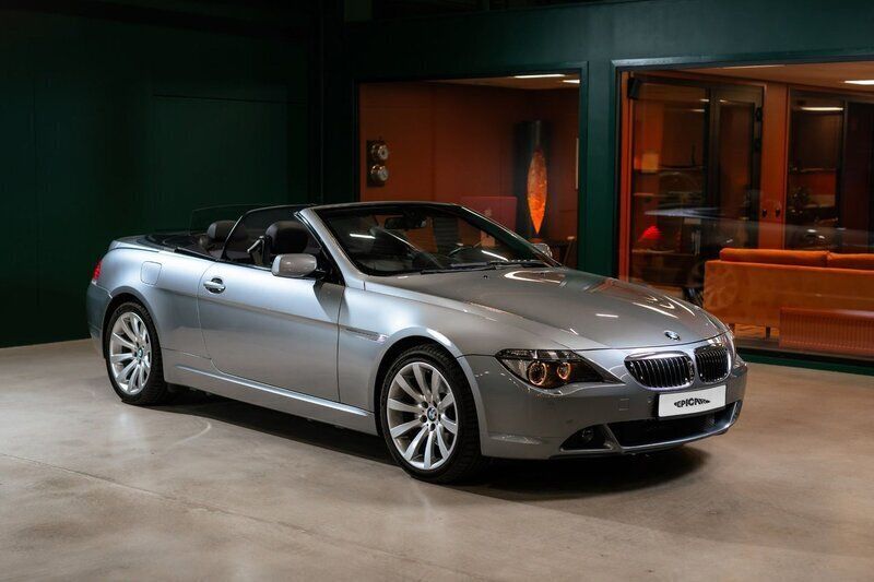 Ljusgrå Begagnad 2006 BMW 650 Cabriolet Cab | 219 900 kr - Bild 1/4