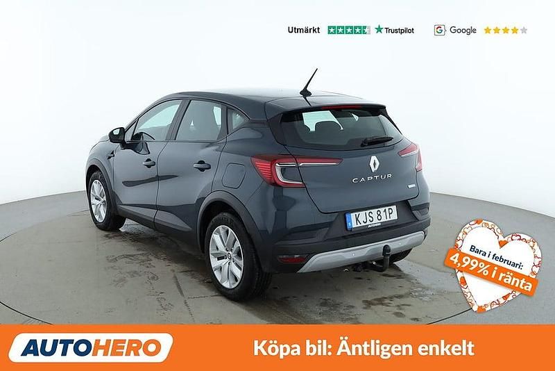 Begagnad Renault Captur Intens 162 HK (119 kW) 2021 Blå SUV