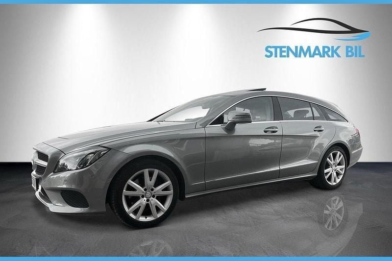 Grå Begagnad 2014 Mercedes CLS250 Shooting Brake Kombi | 199 000 kr - Bild 1/4