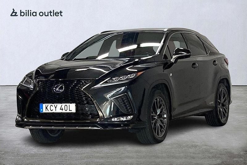 Svart Begagnad 2020 Lexus RX450h Sport Line SUV | 469 900 kr (Lite dyr) - Bild 1/3