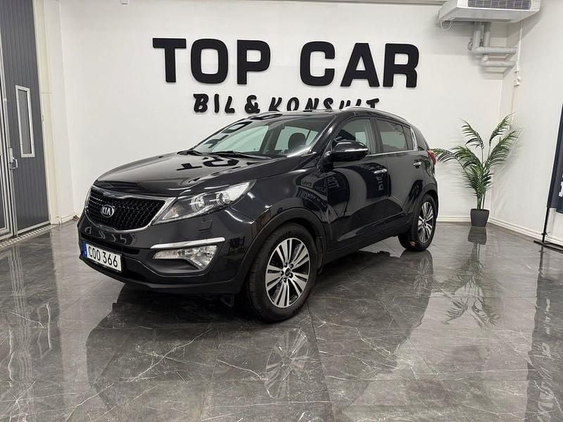 Svart Begagnad 2014 Kia Sportage SUV | 79 900 kr (Marknadspris) - Bild 1/4