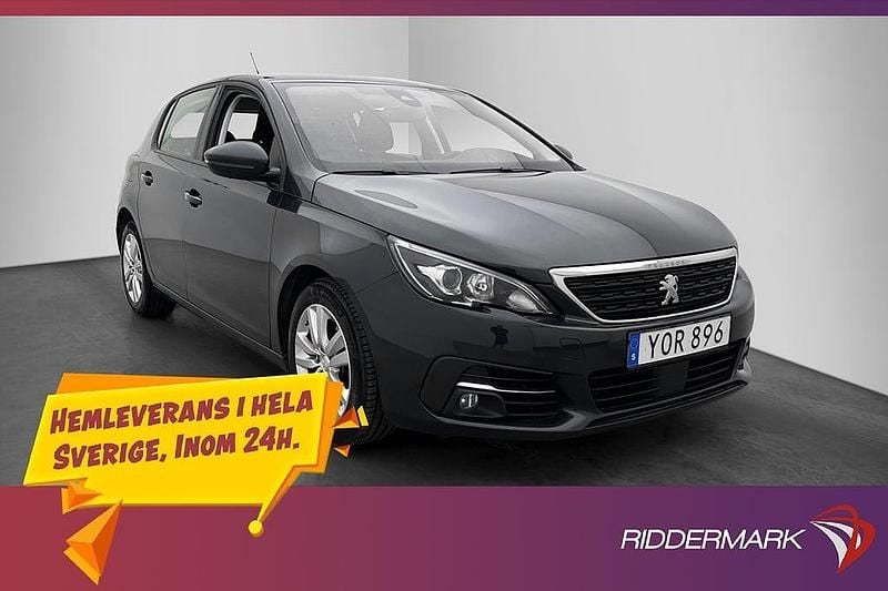 Mgrå Begagnad 2018 Peugeot 308 Active Halvkombi | 119 900 kr (Marknadspris) - Bild 1/3