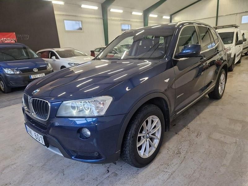 Blå Begagnad 2013 BMW X3 SUV | 119 900 kr (Marknadspris) - Bild 1/4