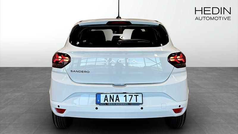Ny Dacia Sandero Expression 90 HK (66 kW) 2025 Vit (white) Halvkombi
