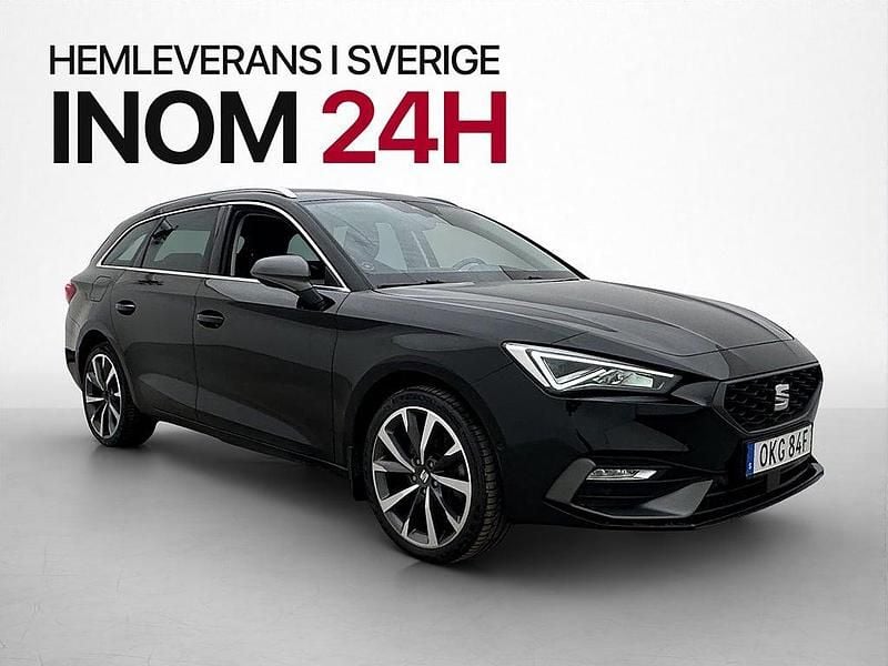 Begagnad Seat Leon FR 150 HK (110 kW) 2021 Svart Kombi