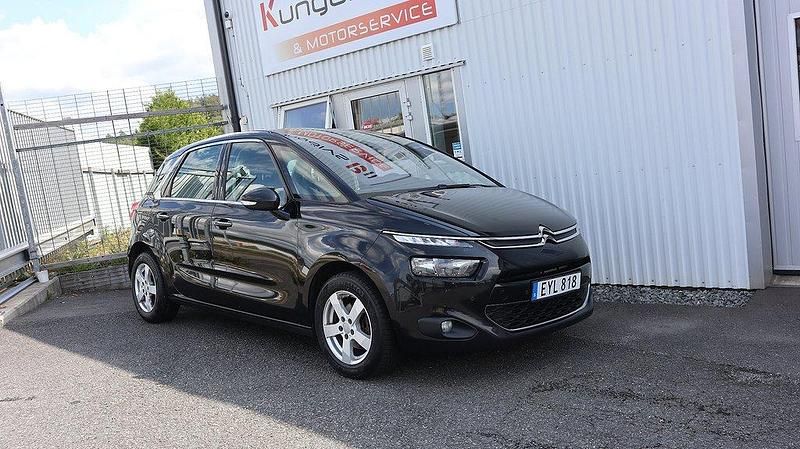Svart Begagnad 2015 Citroën C4 Picasso Minibuss | 69 500 kr (Marknadspris) - Bild 1/4