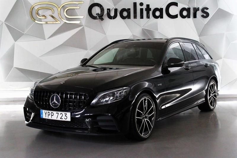 Svart Begagnad 2019 Mercedes C43 AMG AMG Kombi | 379 900 kr (Marknadspris) - Bild 1/4